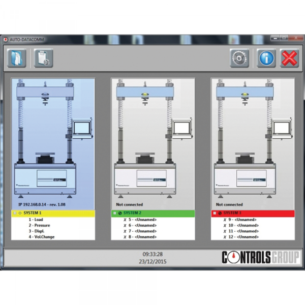 Triaxial Load Frame TRITECH with 4 Built-In Channels2