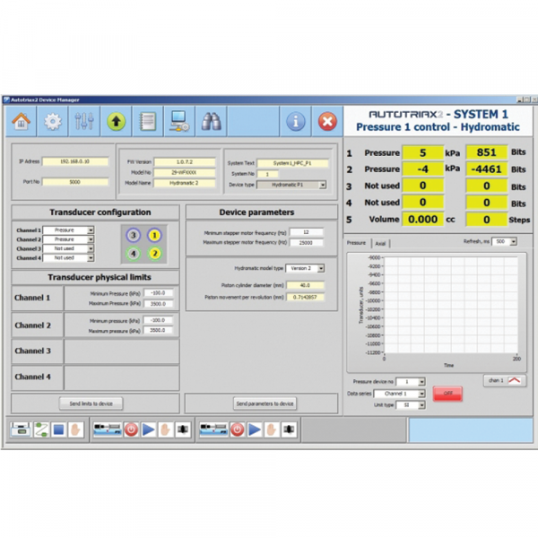 Triaxial test automatic control and processing softwares - AUTOTRIAX EmS2
