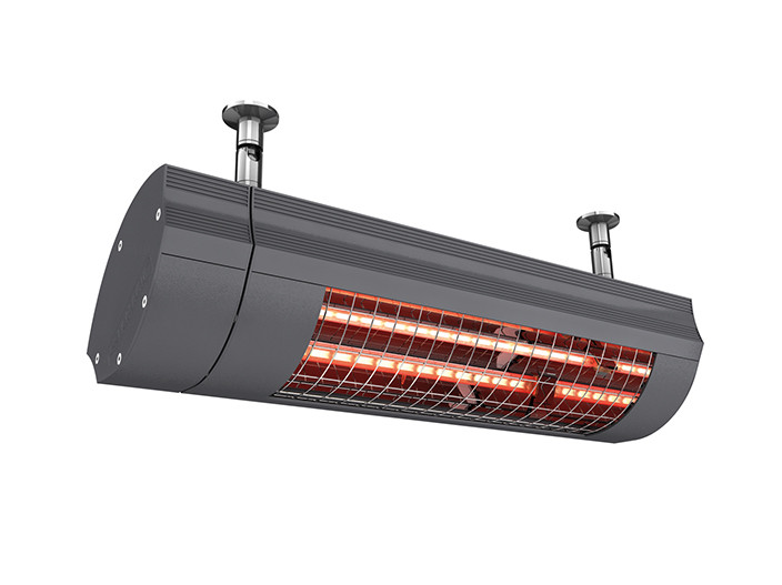 Terrasverwarmer RTS 2000W antraciet-web