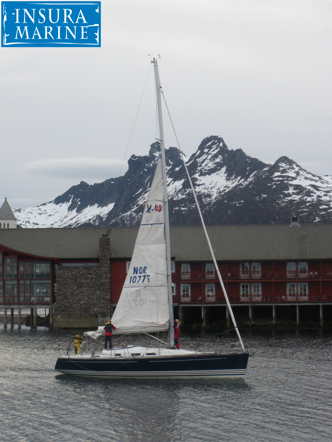 X Yacht 40 @ Lofoten Island Norway