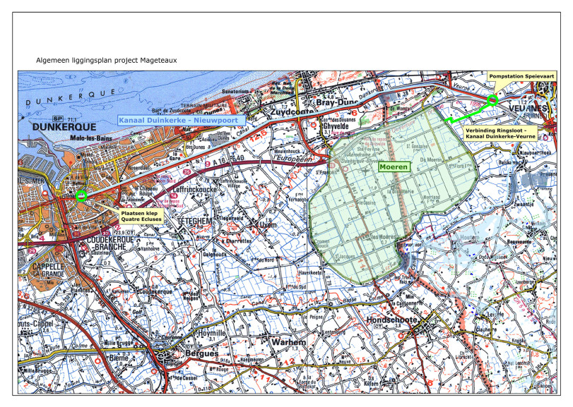Algemeen liggingsplan project Mageteaux
