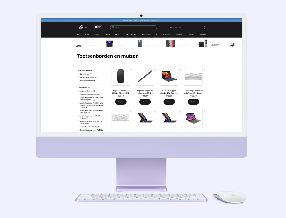 B2B webshop