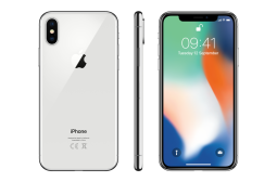 iPhone X zilver_1