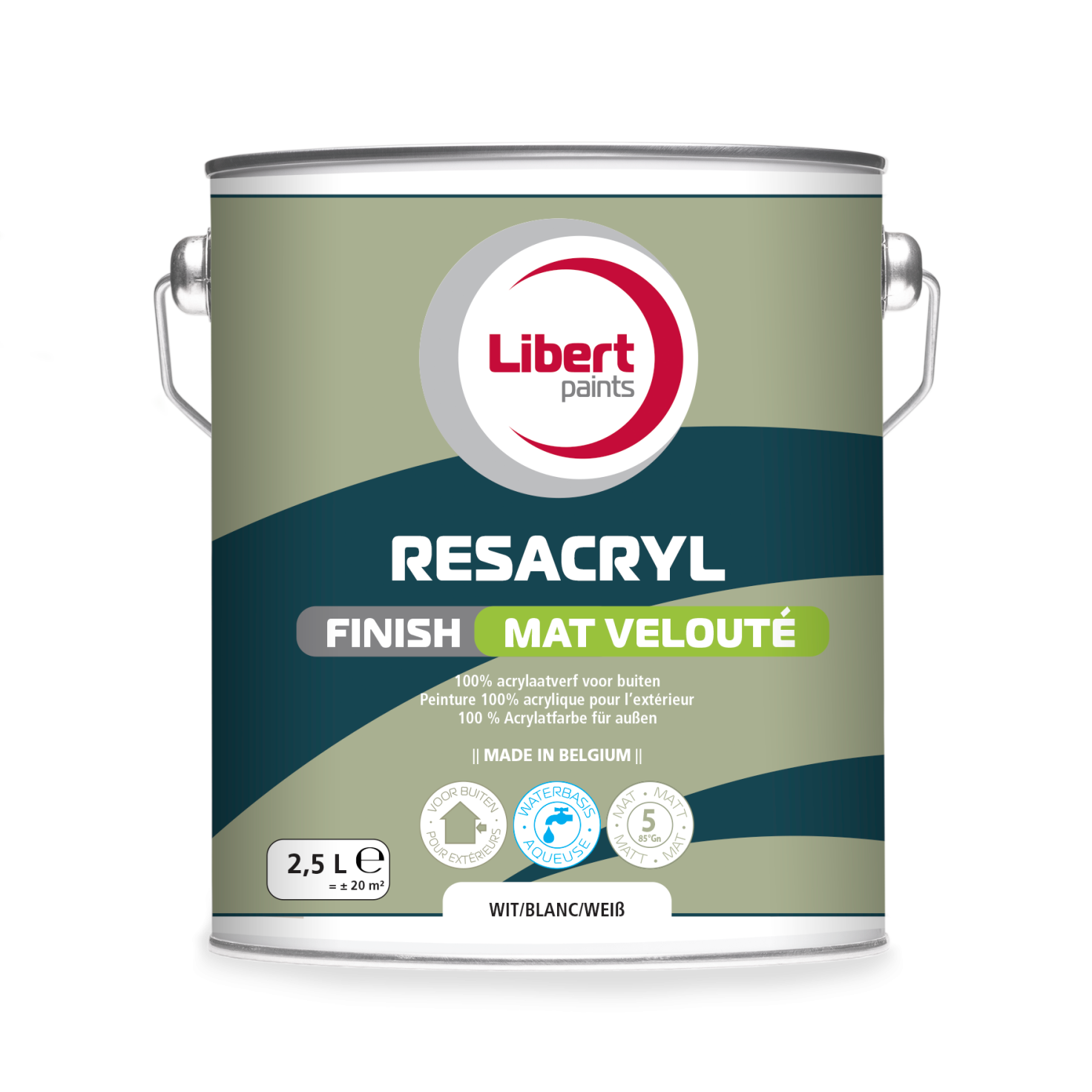Resacryl Mat Velouté 2,5L