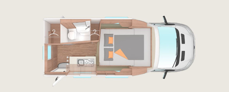 X-Cursion 500 LT plattegrond
