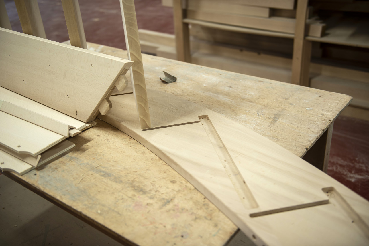 Productie-trap beuk