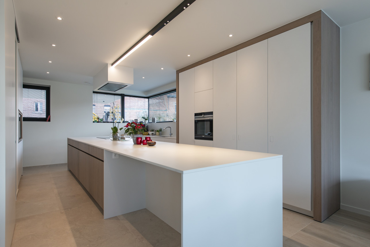 strakke keuken met eiland