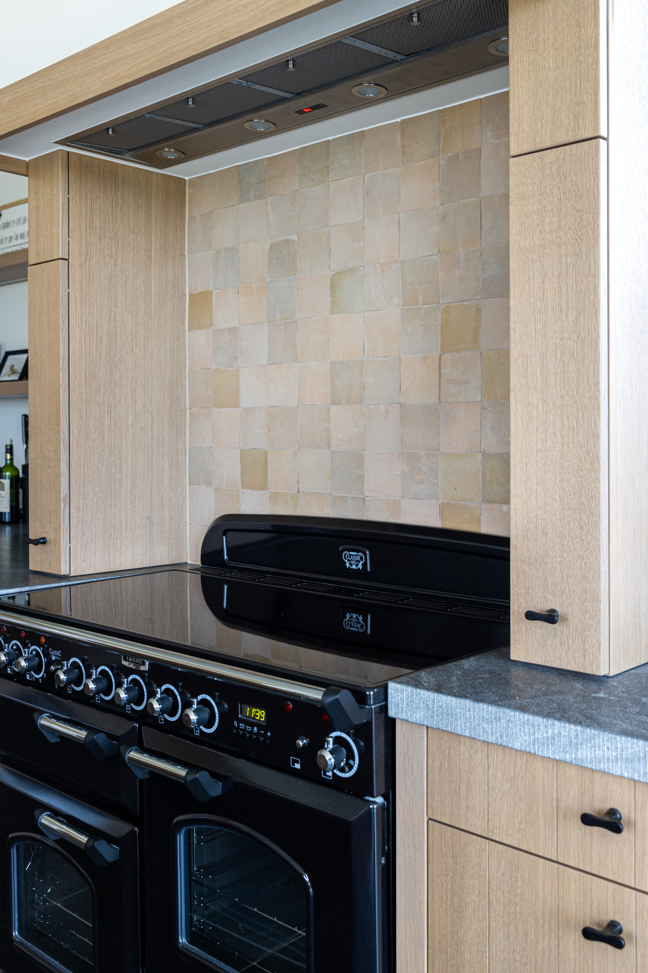 landelijke keuken met FALCON fornuis, inductie