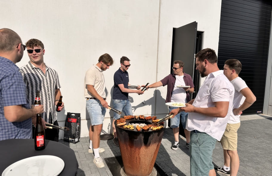 Sterkens company barbecue