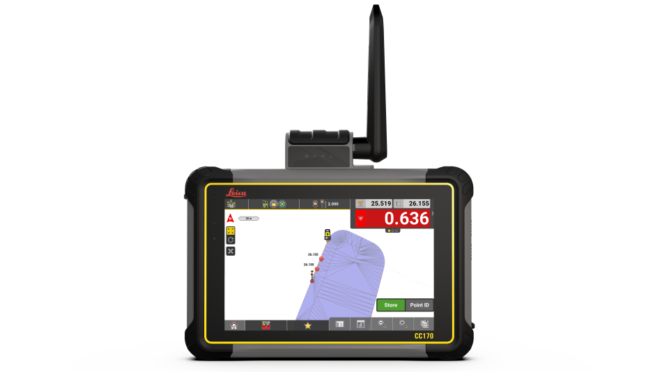 Leica_CC170 front antenna and iCON site 01