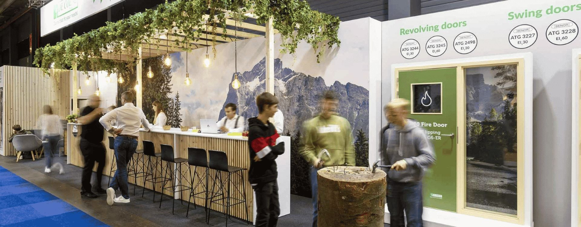 Beursstand voor De Coene Products - Standenbouw