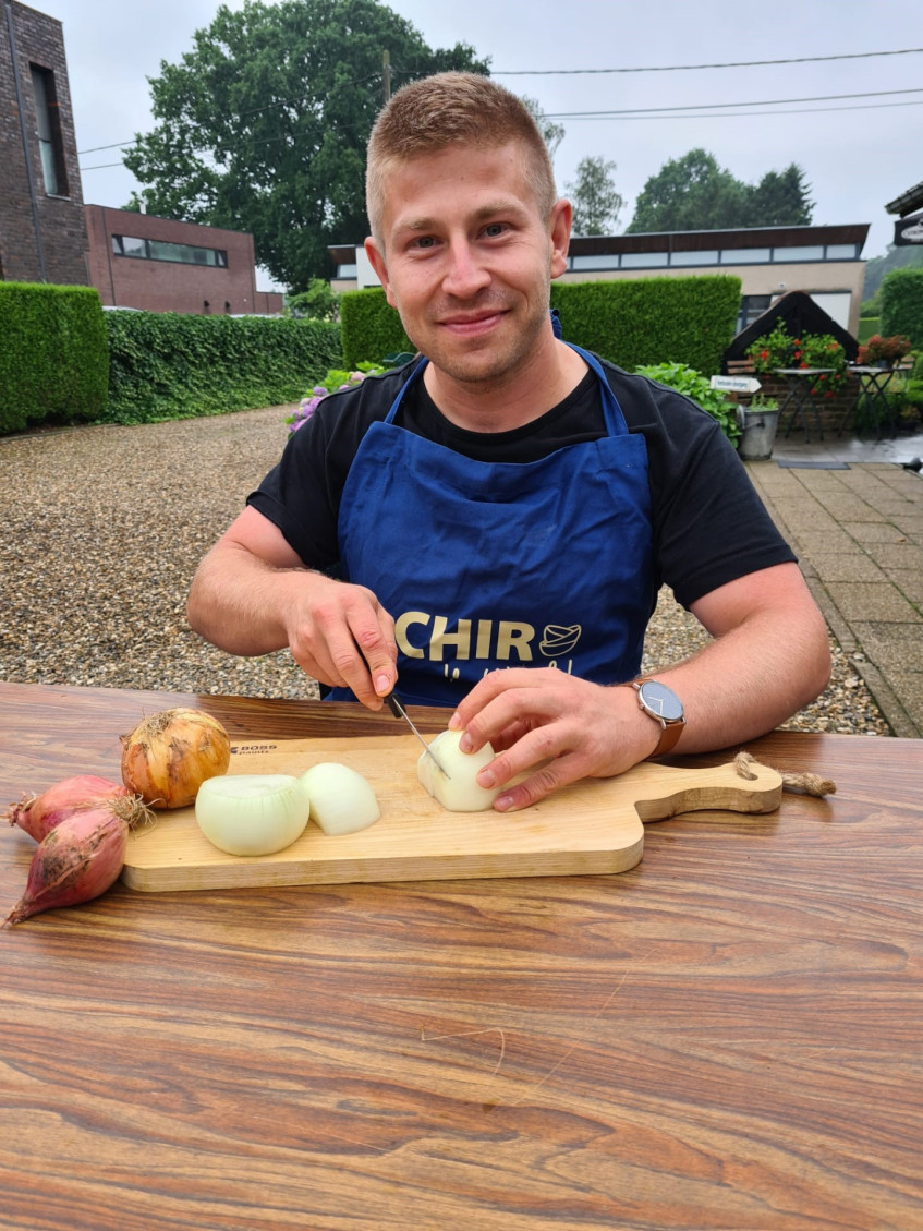 Jelle op kamp 2