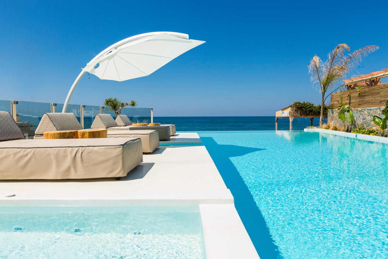 Icarus Design Umbrella Casa di Mare Greece by Thinkvilla Icarus Design Umbrella Casa di Mare Greece, Solidum Natural