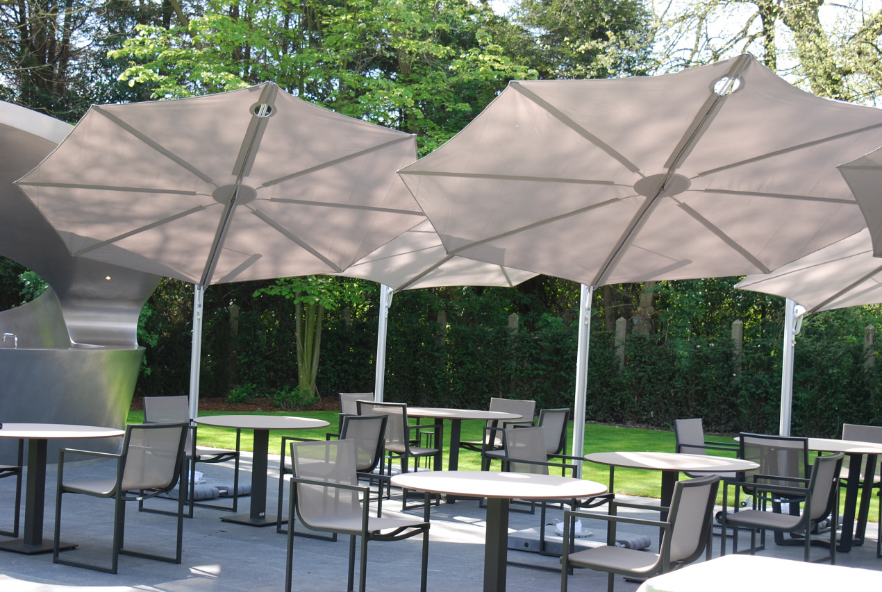 Commerciële parasols voor buiten