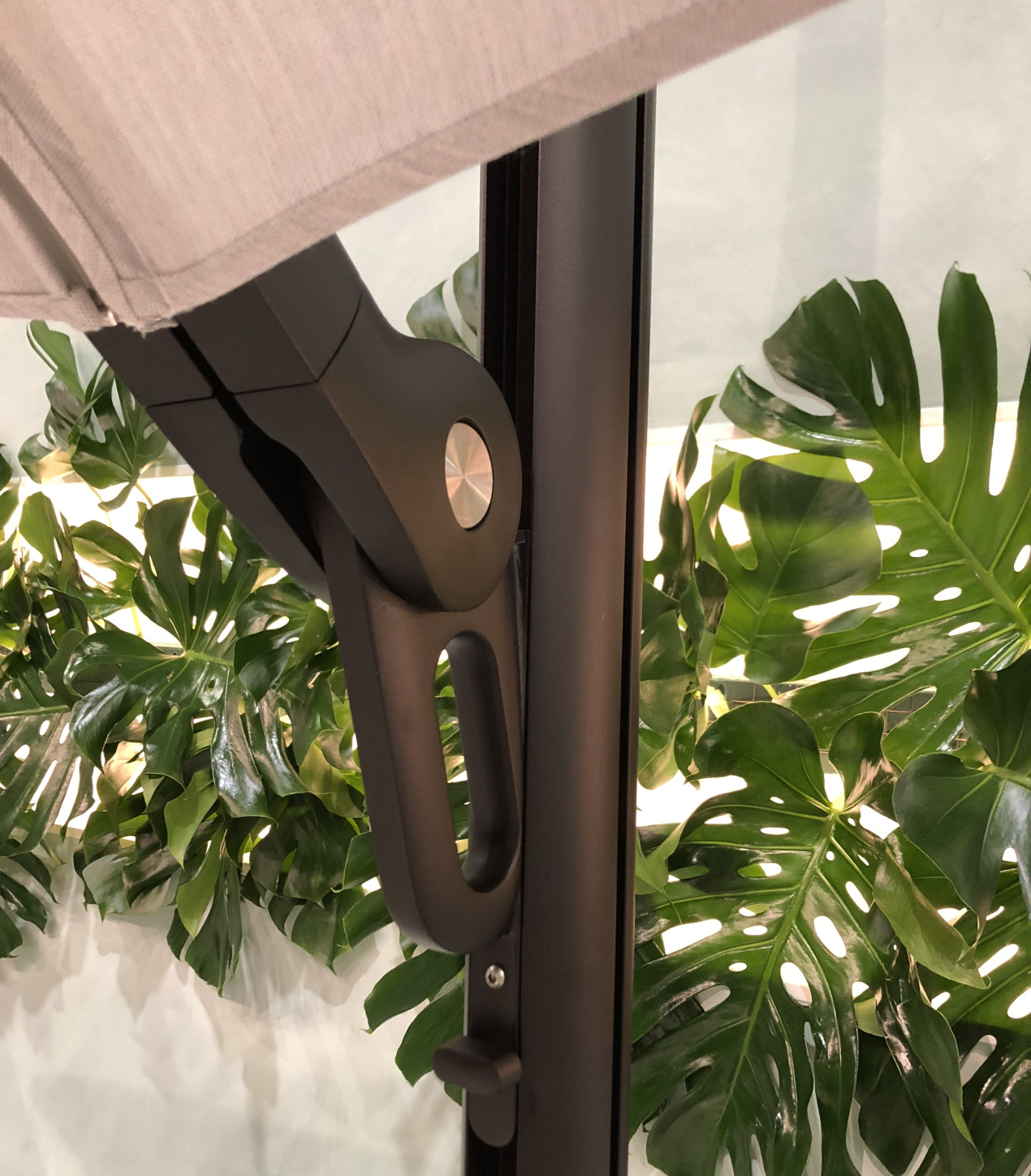 Umbrosa parasol uni colour dusk@Interieur Umbrosa parasols Interieur5