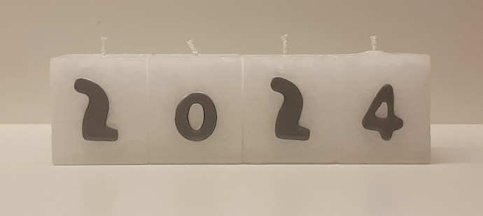 Blokjes feesteditie 2024 zilver