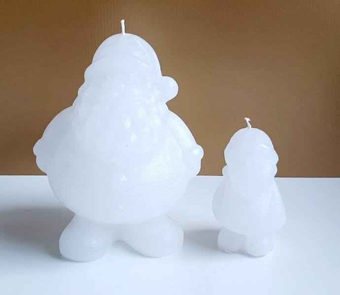 Kerstmannen wit