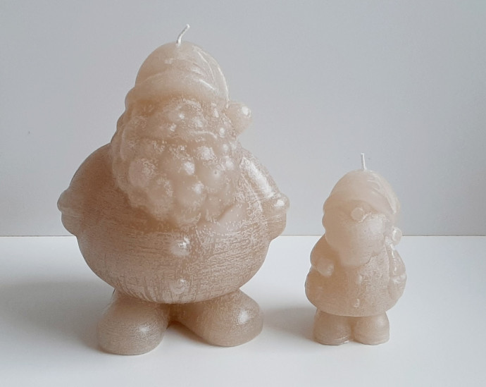 Kerstmannen zand