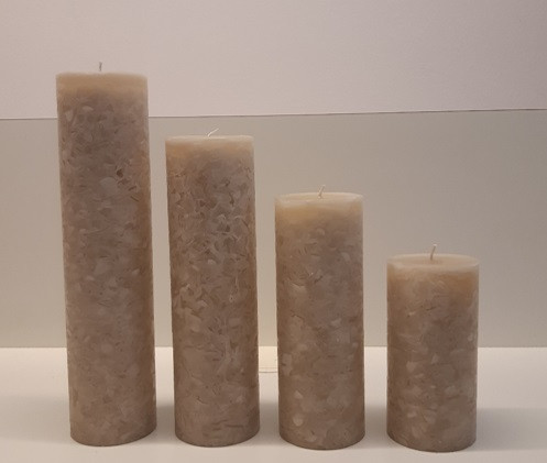 Orgelkaarsen zand
