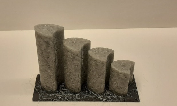 Set trapkaarsen dust