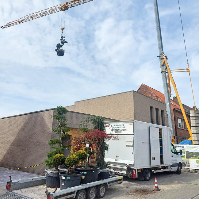 Vanallemeersch-Deraedt werft aan ... ervaren tuinaanlegger