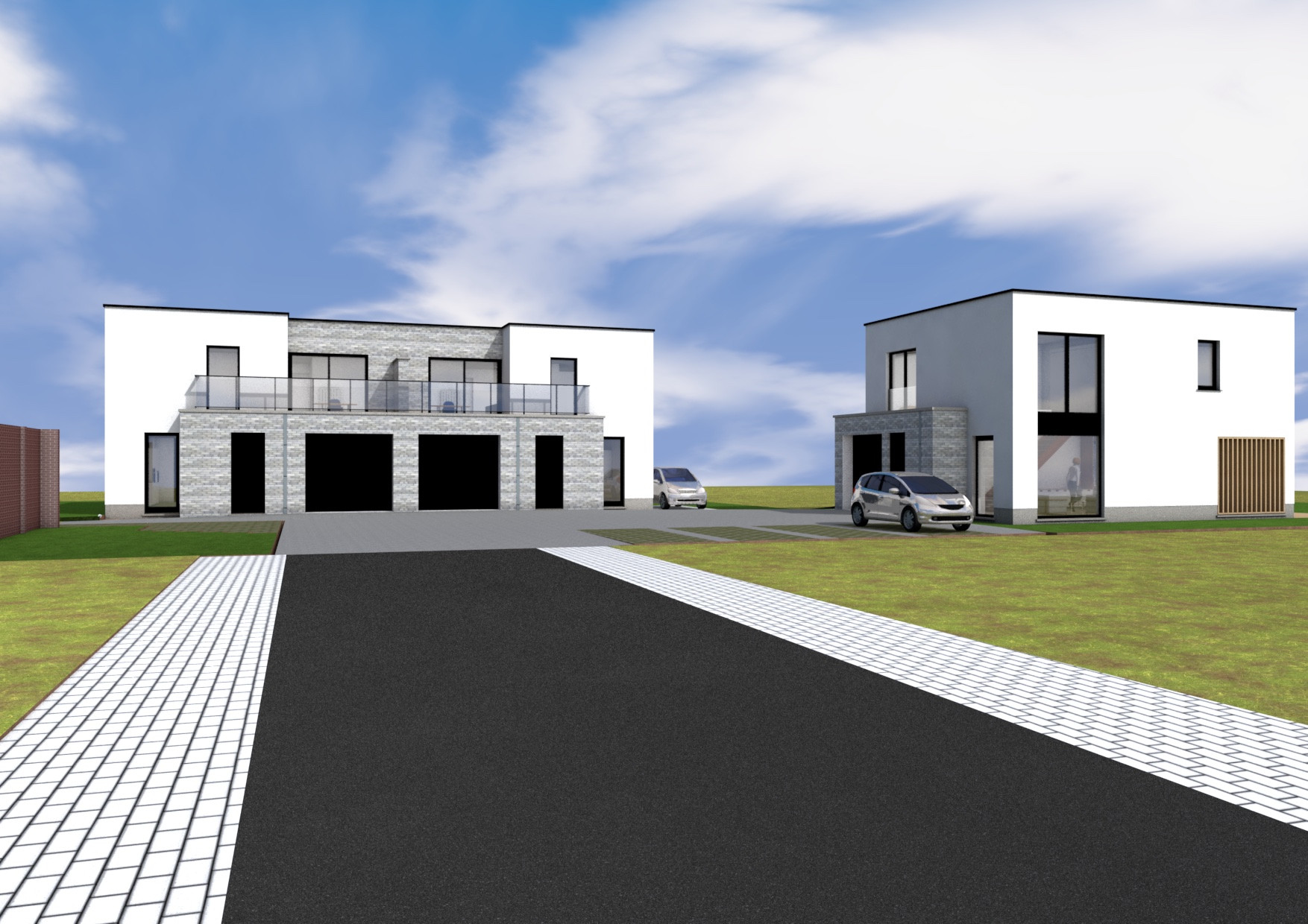 Terryconstruct - 3 woningen te Beernem - Beernem