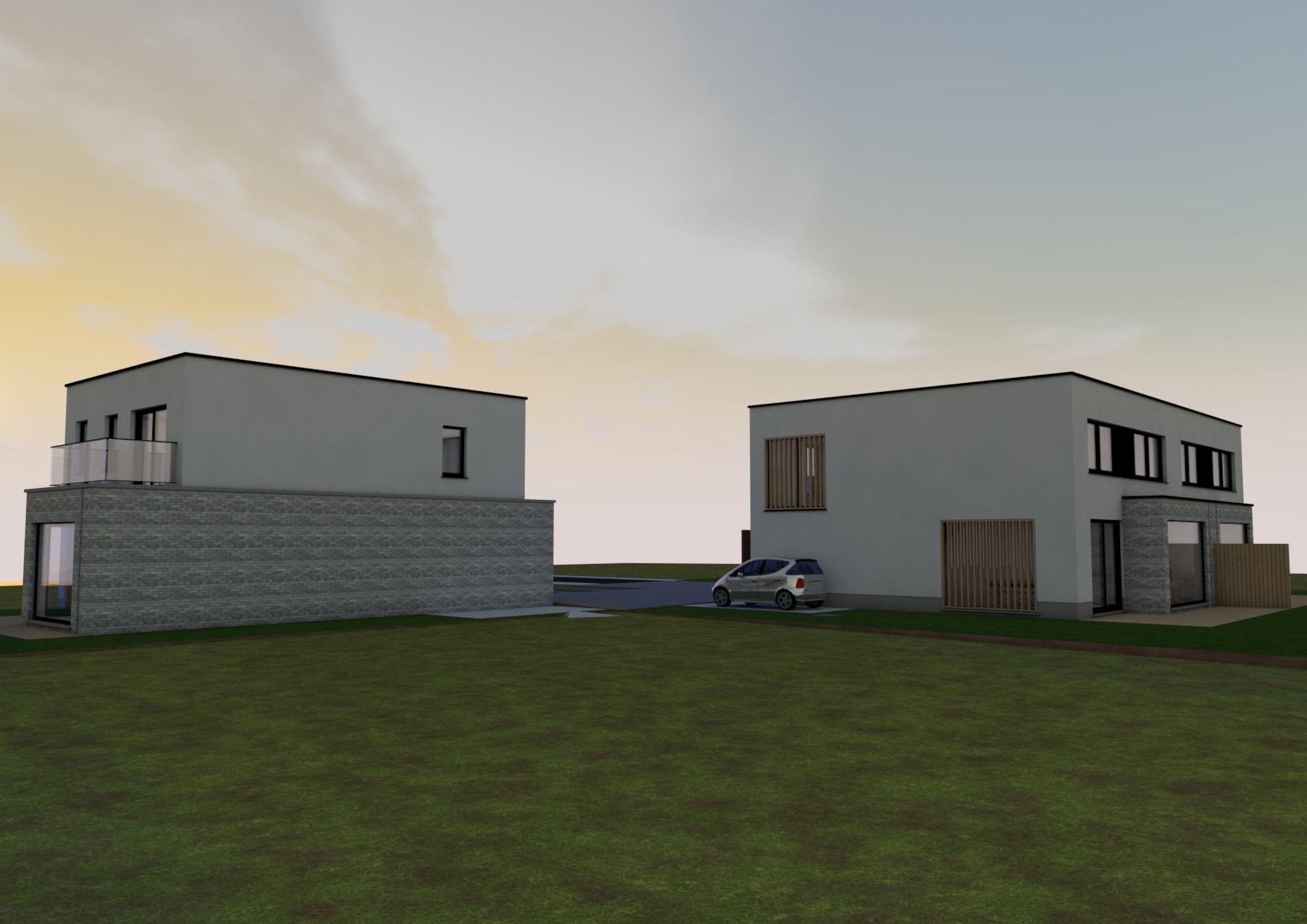 Terryconstruct - 3 woningen te Beernem - Beernem