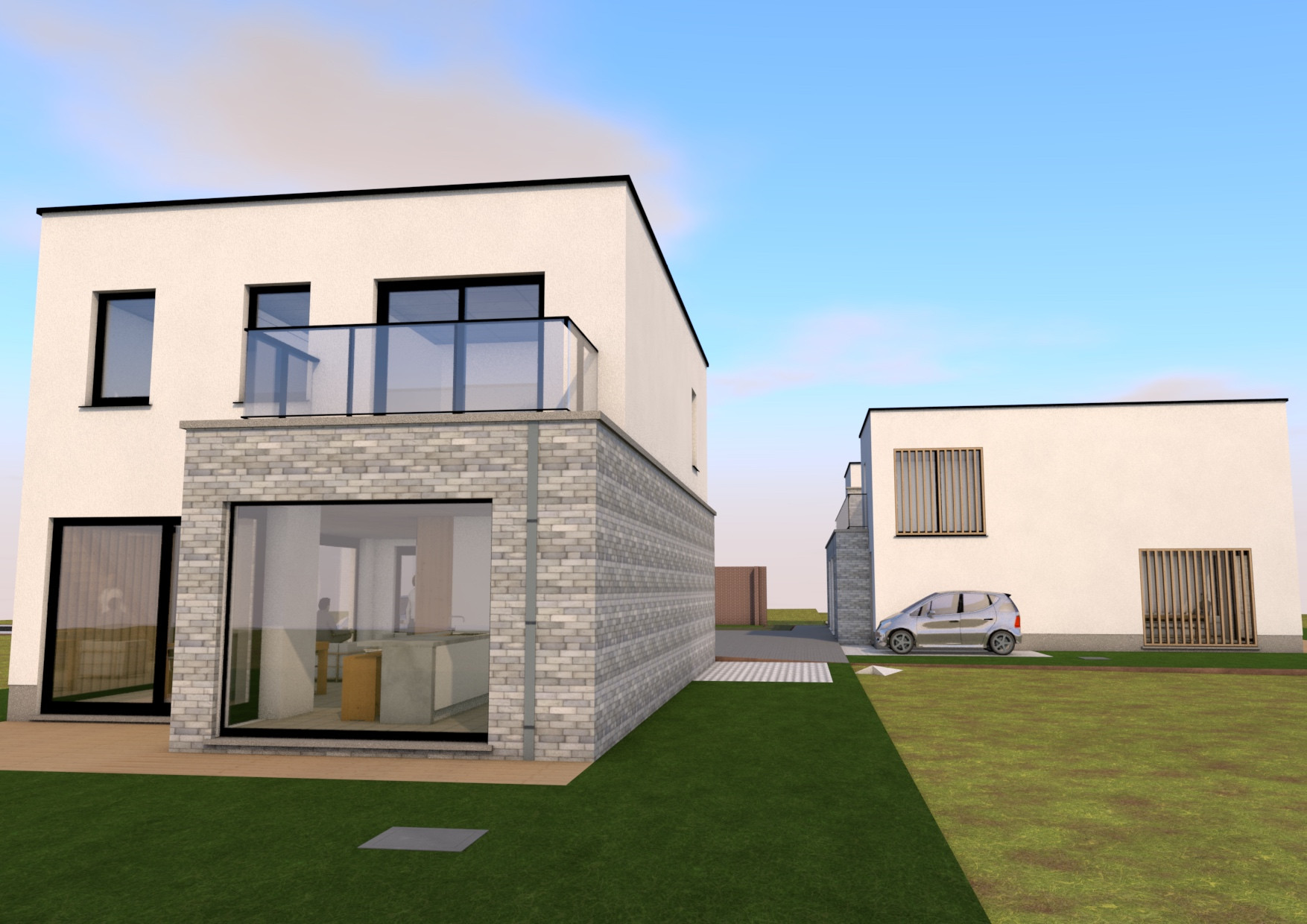 Terryconstruct - 3 woningen te Beernem - Beernem